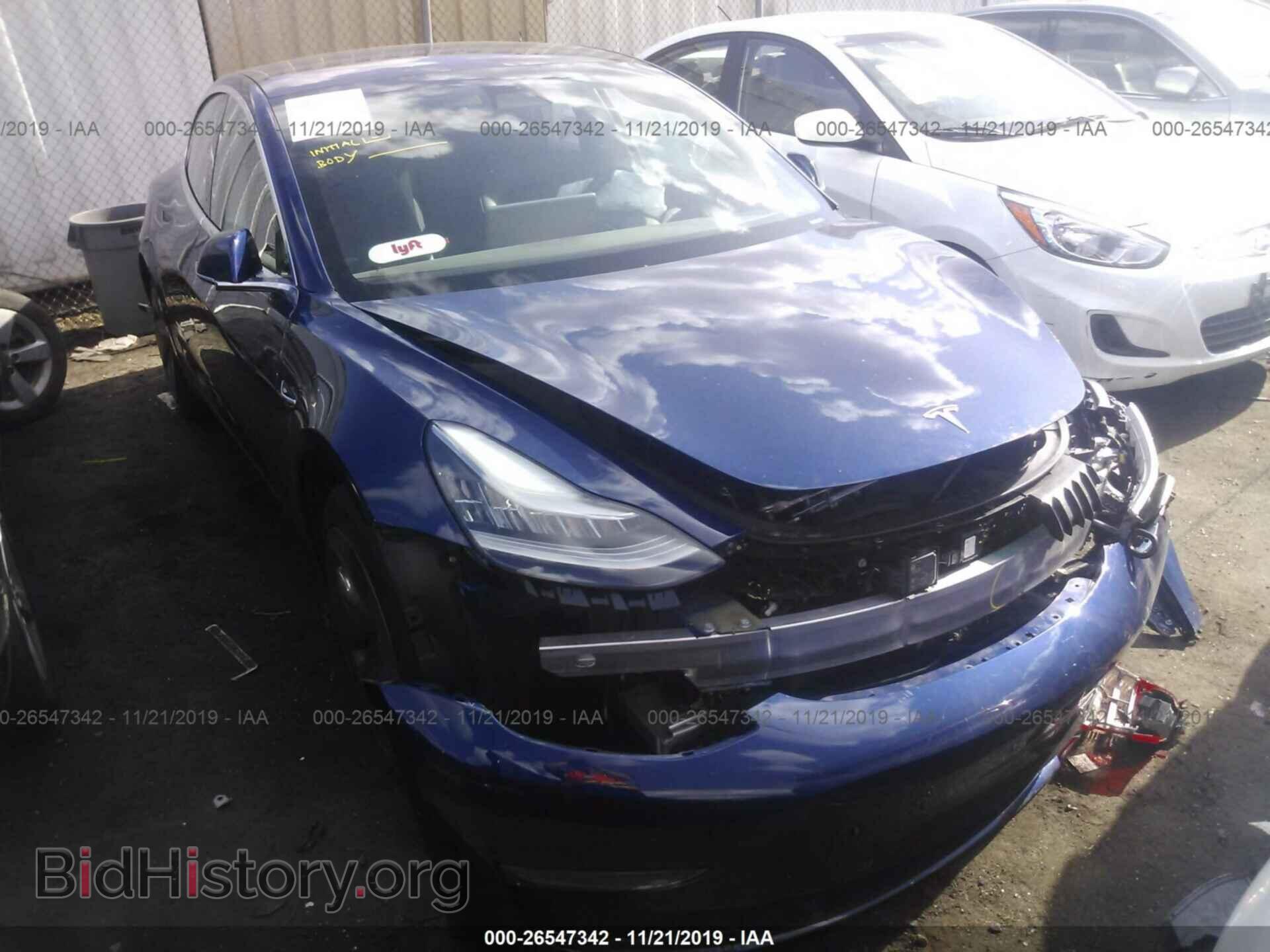 Photo 5YJ3E1EA0HF002320 - TESLA MODEL 3 2017
