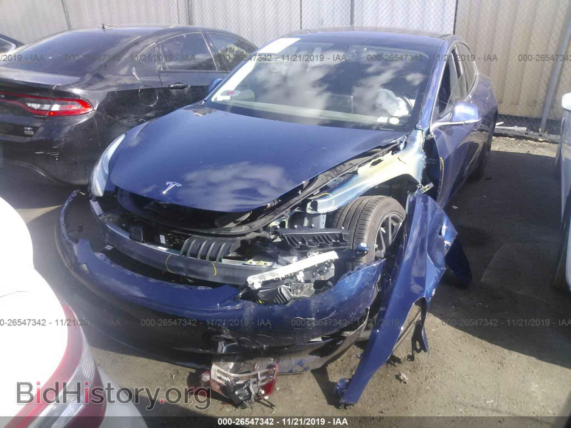 2017 TESLA MODEL 3 - VIN: 5YJ3E1EA0HF002320 - Фото 2
