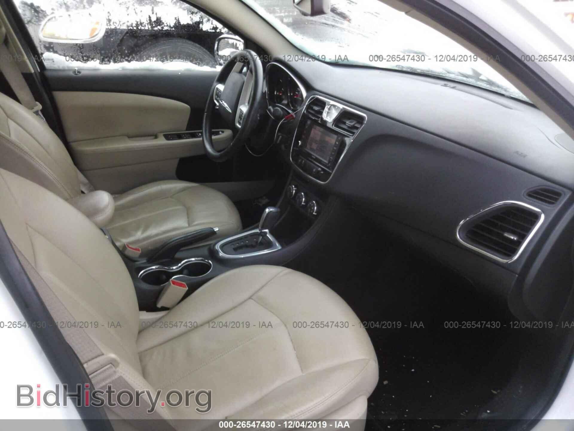 2013 CHRYSLER 200 - VIN: 1C3CCBCG0DN585751 - Фото 5
