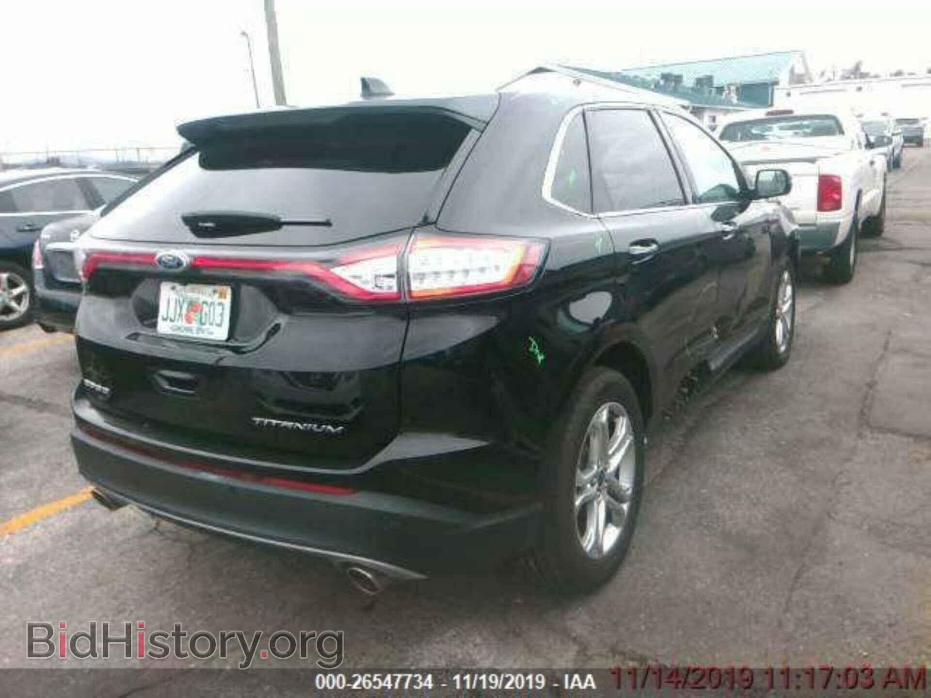 2018 FORD EDGE - VIN: 2FMPK3K89JBC32976 - Фото 2