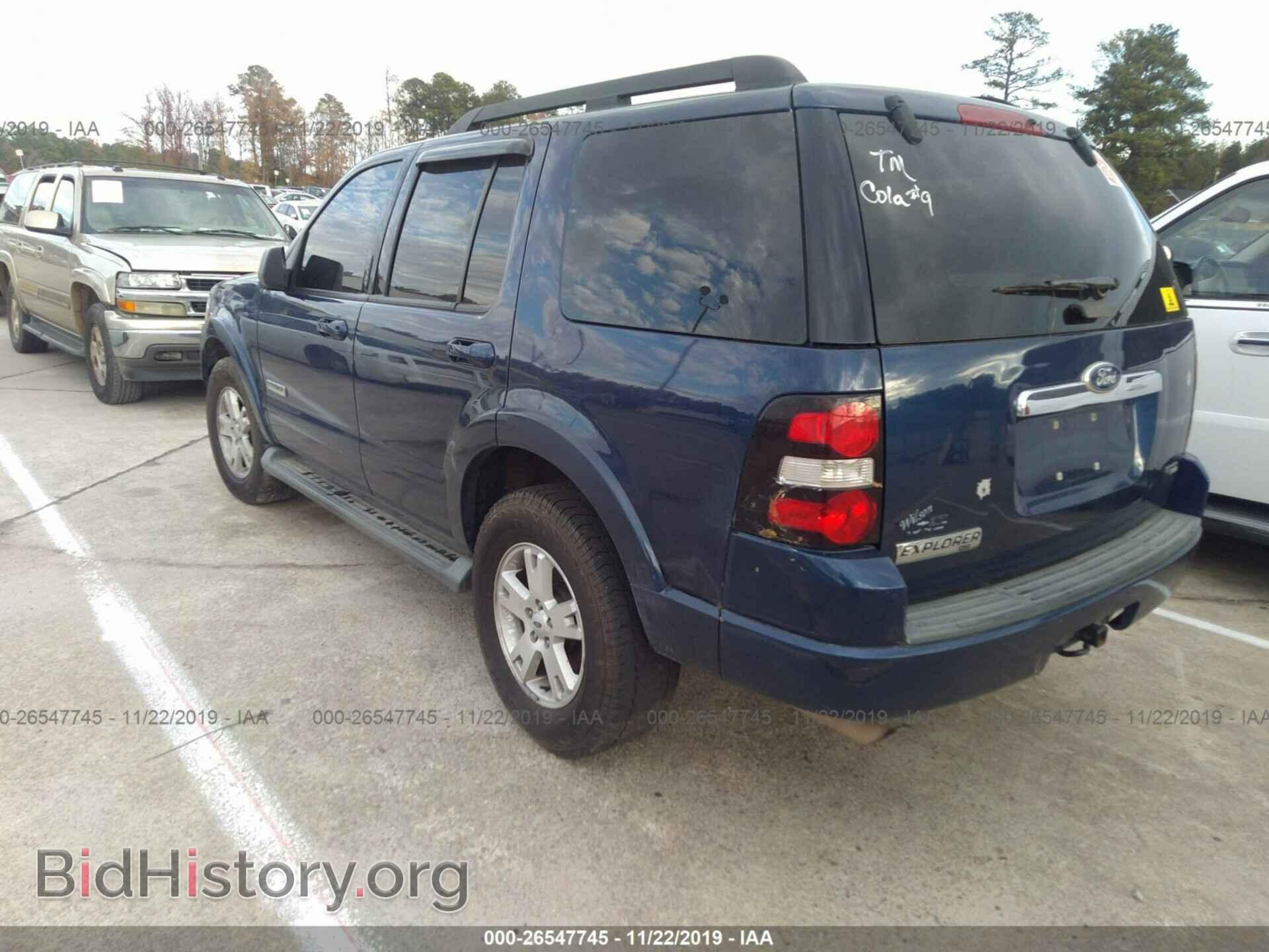 2007 FORD EXPLORER - VIN: 1FMEU63E67UB37947 - Photo 3