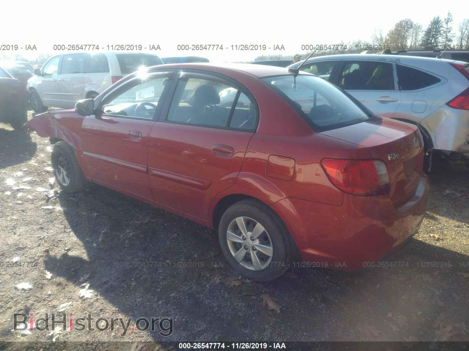 2011 KIA RIO - VIN: KNADH4A31B6925183 - Фото 3
