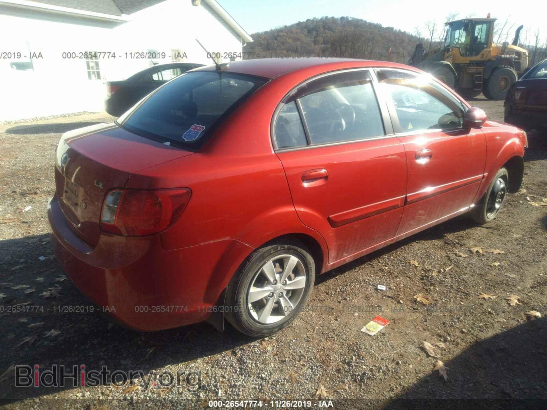 2011 KIA RIO - VIN: KNADH4A31B6925183 - Фото 4