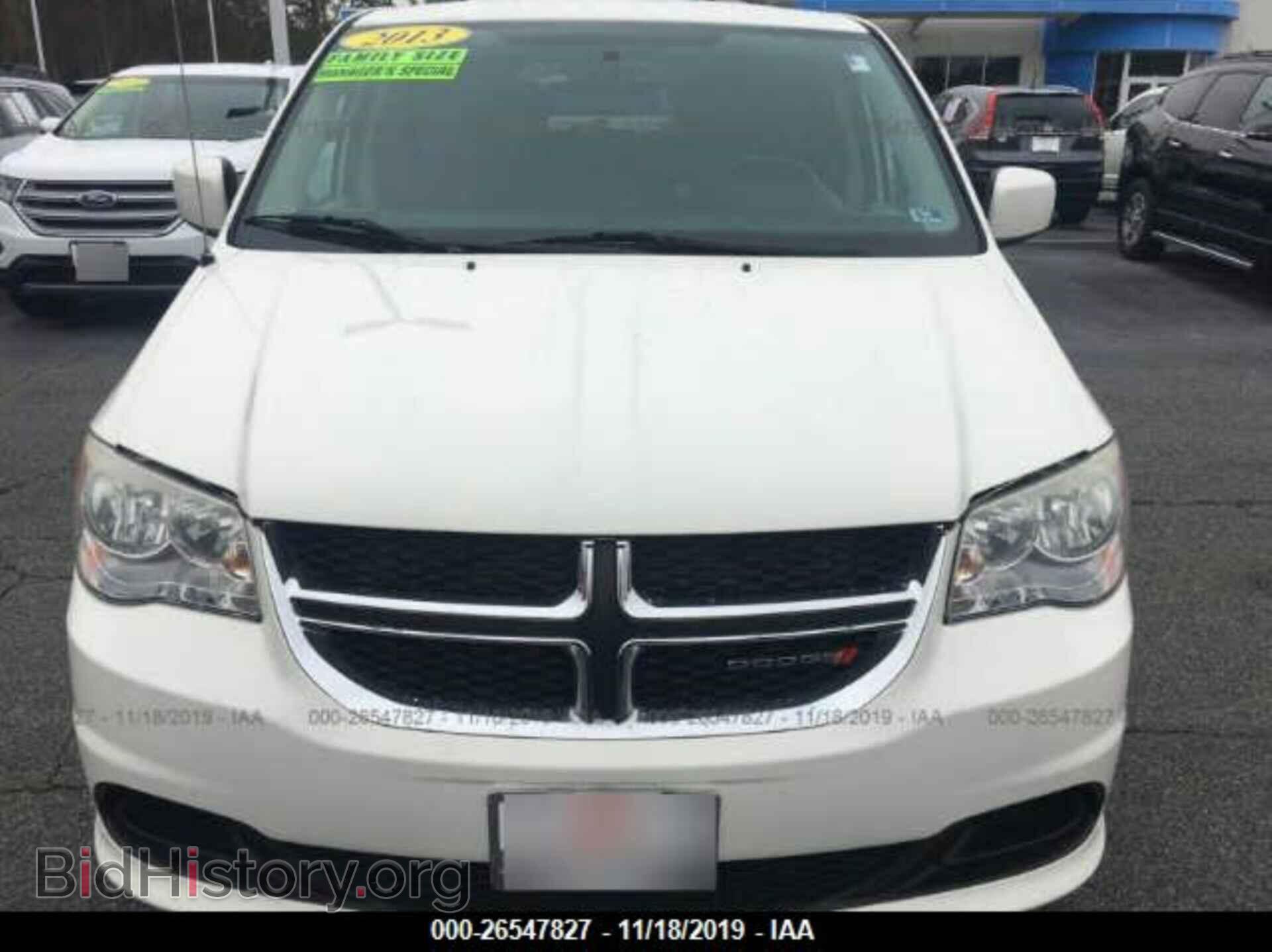 2013 DODGE GRAND CARAVAN - VIN: 2C4RDGCG7DR618134 - Фото 6
