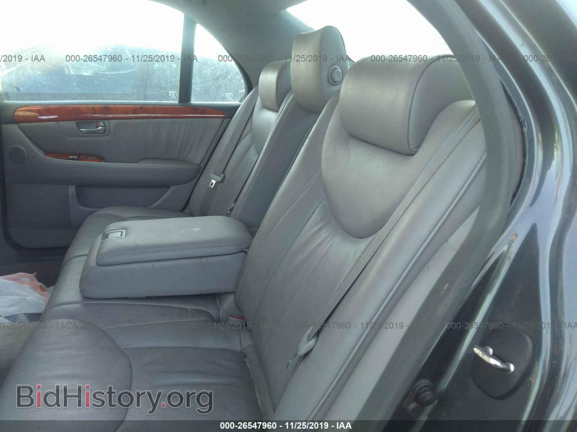 2006 LEXUS LS - VIN: JTHBN36F665036891 - Photo 8