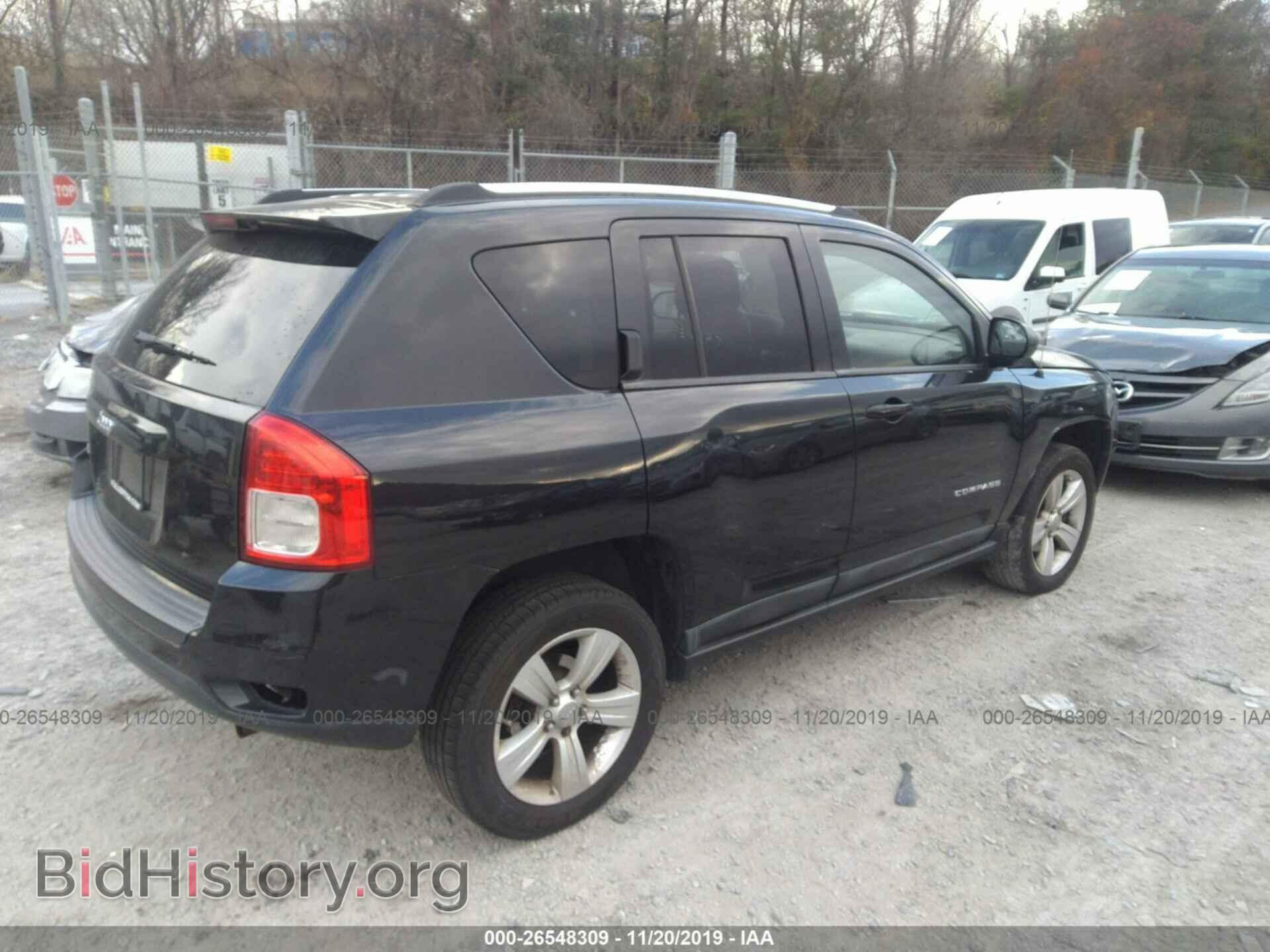 2011 JEEP COMPASS - VIN: 1J4NF1FB8BD158787 - Фото 4