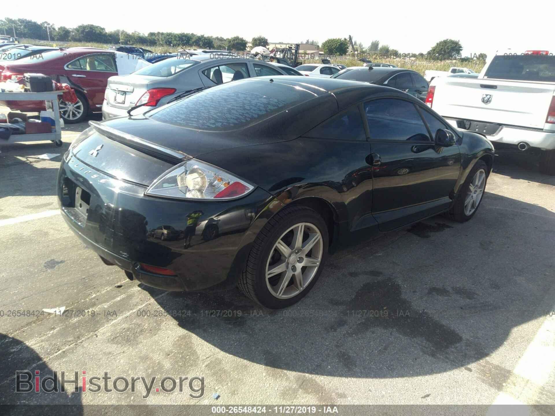 2007 MITSUBISHI ECLIPSE - VIN: 4A3AK64F37E072787 - Фото 4