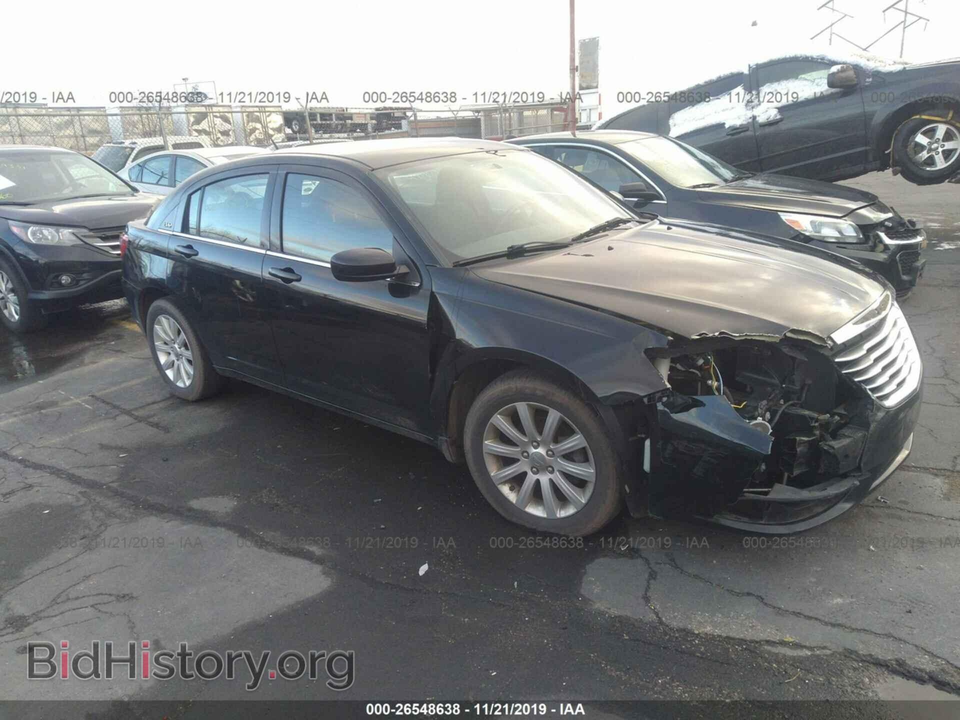 Фотография 1C3CCBBB1CN302584 - CHRYSLER 200 2012