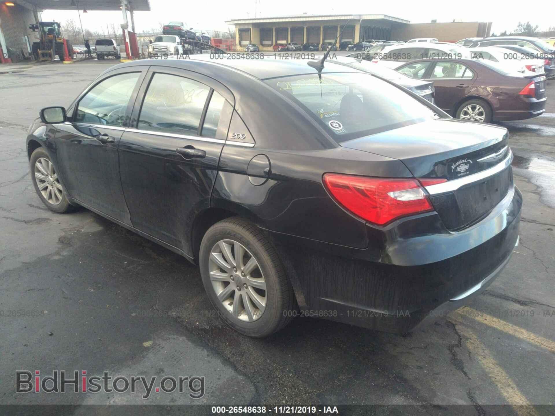 2012 CHRYSLER 200 - VIN: 1C3CCBBB1CN302584 - Фото 3