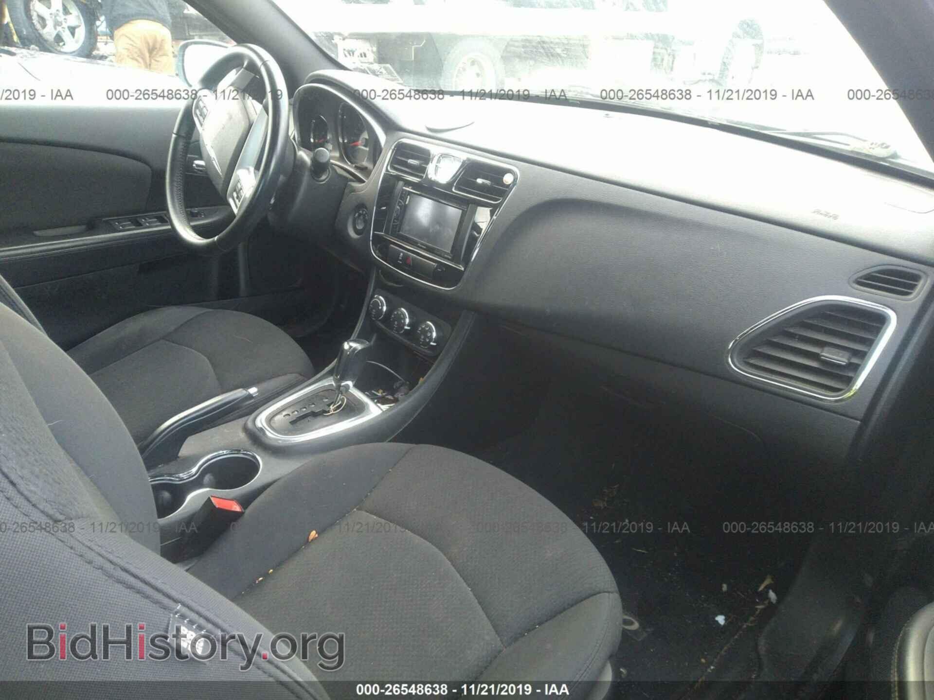 2012 CHRYSLER 200 - VIN: 1C3CCBBB1CN302584 - Фото 5