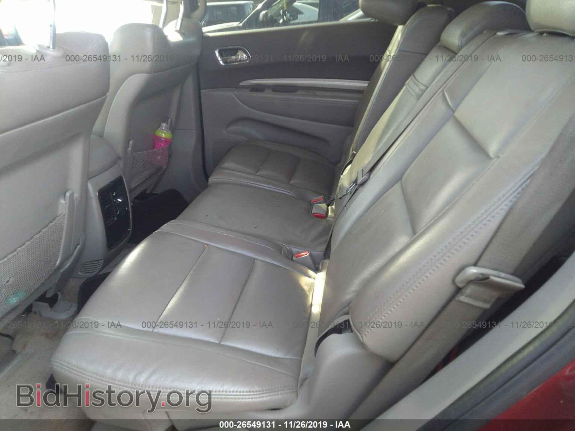 2013 DODGE DURANGO - VIN: 1C4RDHAG3DC579981 - Photo 8