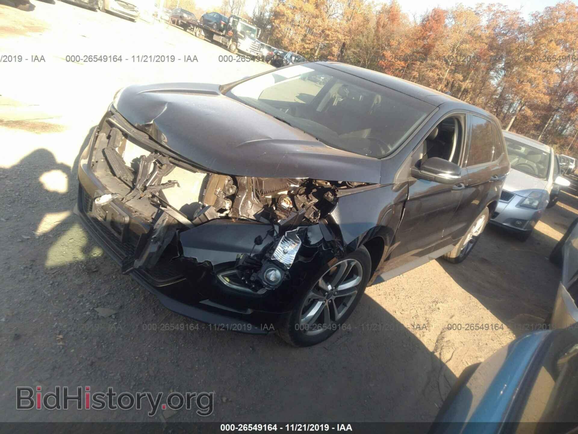 2015 FORD EDGE - VIN: 2FMTK4AP4FBB07498 - Фото 2