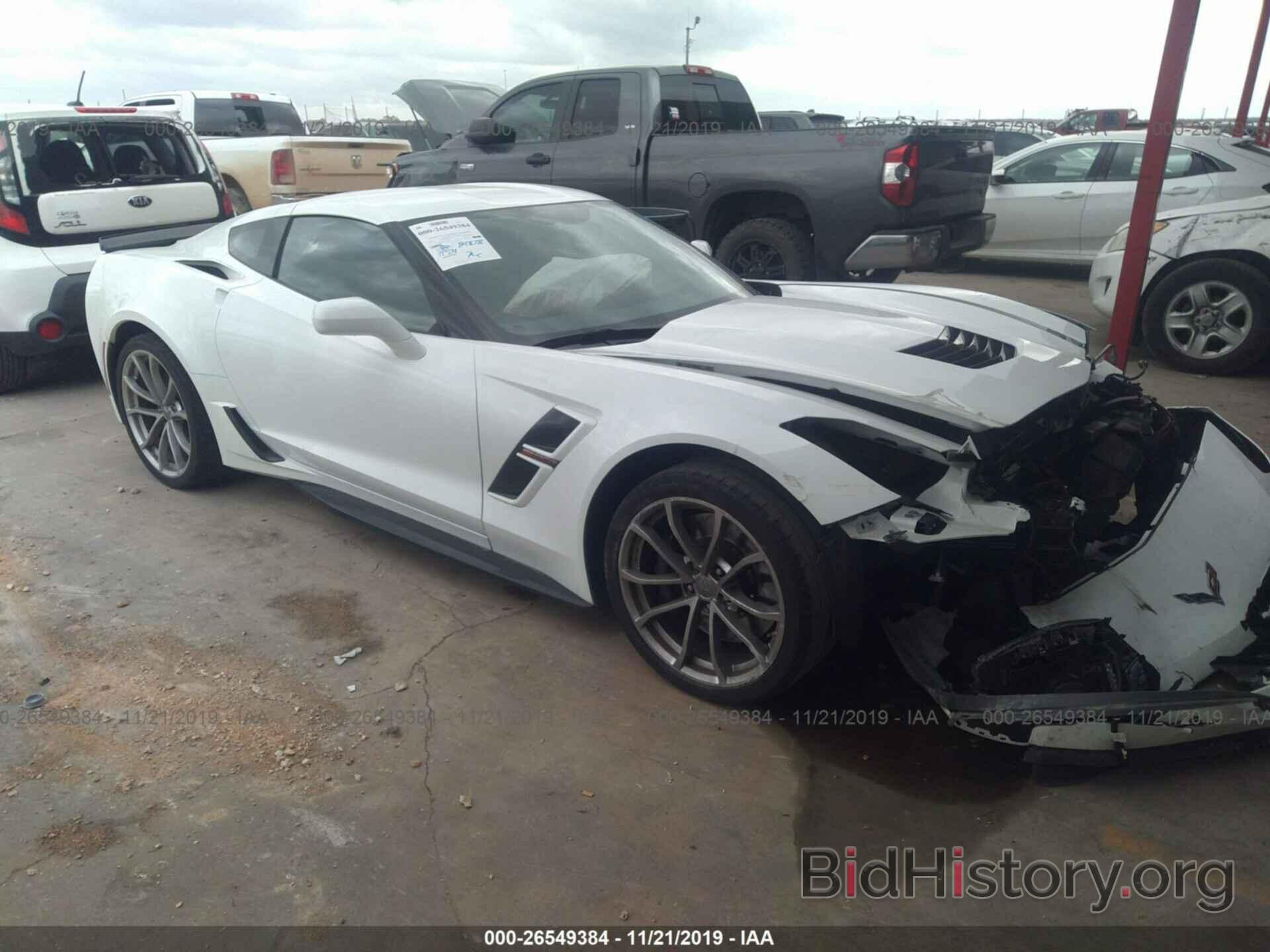 Photo 1G1YW2D73H5106308 - CHEVROLET CORVETTE 2017