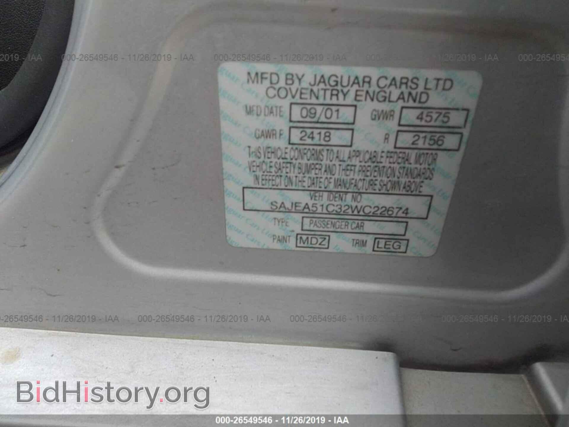 2002 JAGUAR X-TYPE - VIN: SAJEA51C32WC22674 - Photo 9