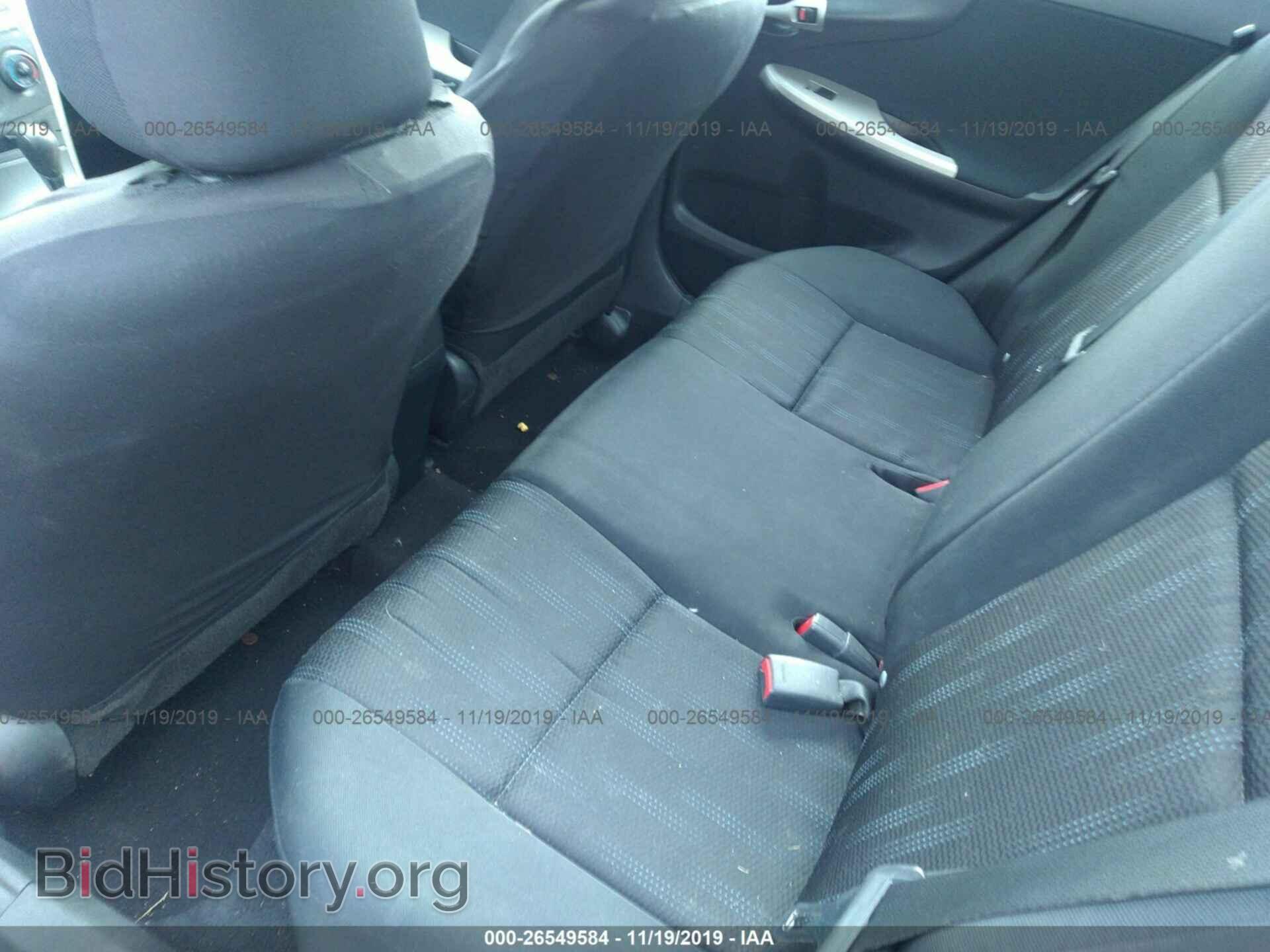 2011 TOYOTA COROLLA - VIN: 2T1BU4EE5BC685596 - Фото 8