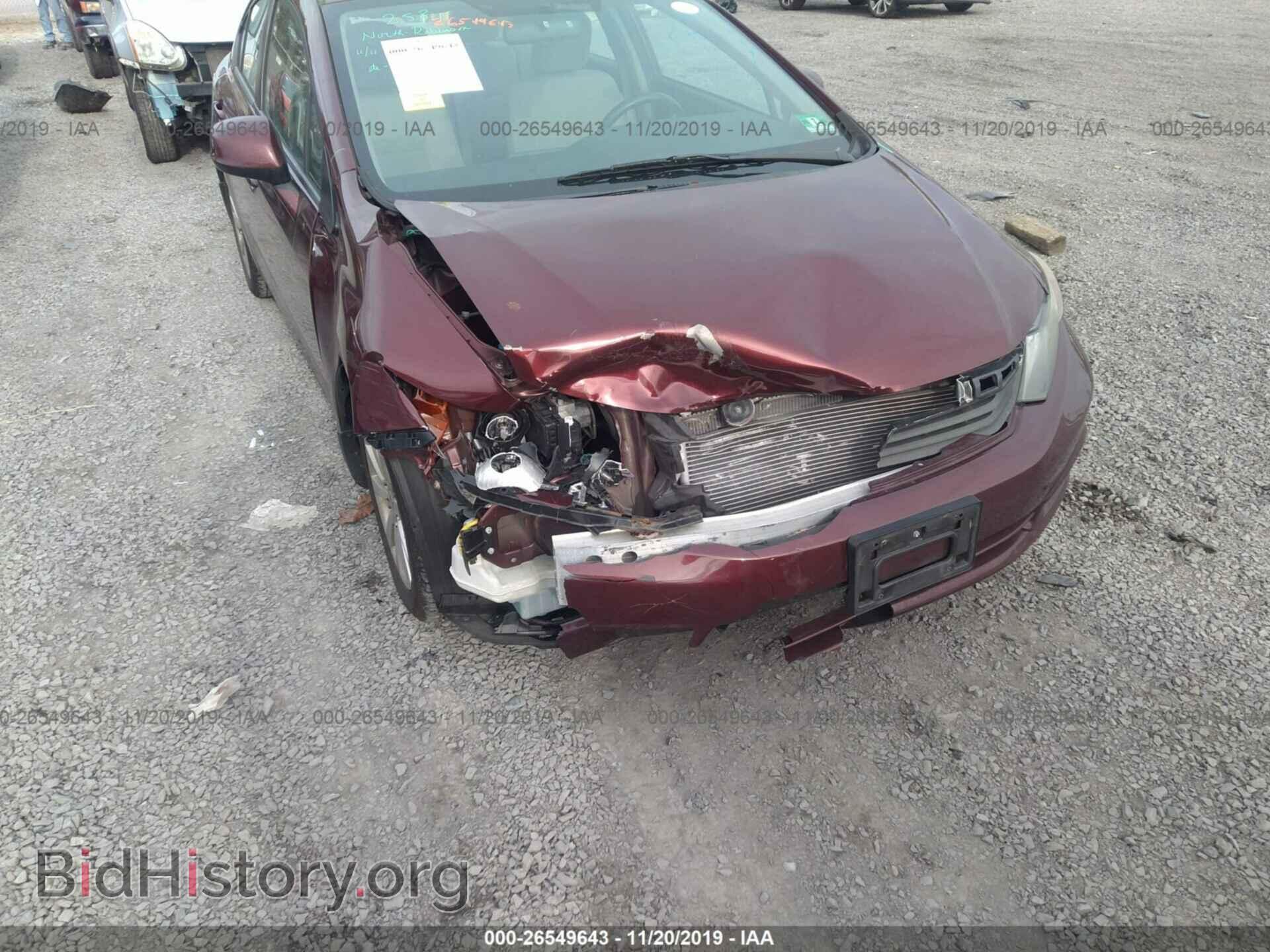 2012 HONDA CIVIC - VIN: 19XFB2F87CE353196 - Фото 6