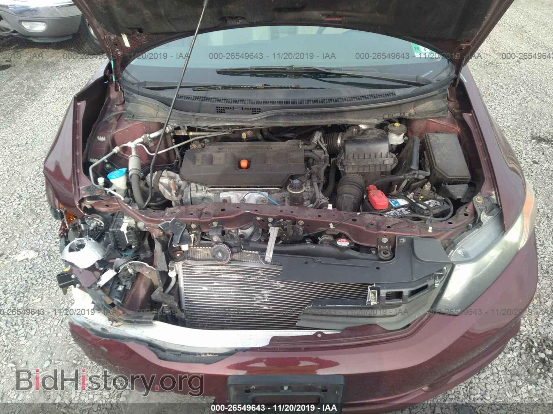 2012 HONDA CIVIC - VIN: 19XFB2F87CE353196 - Фото 10