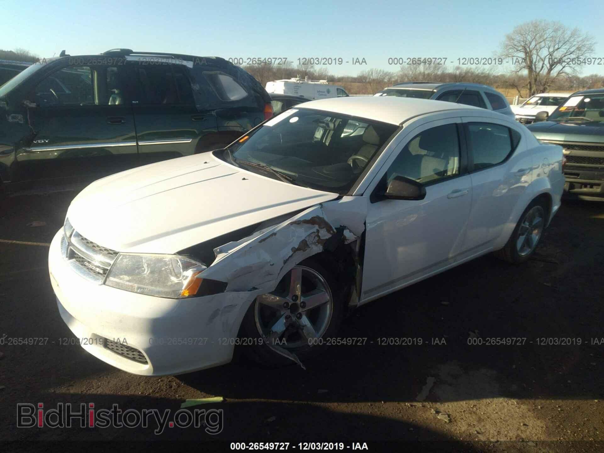 2012 DODGE AVENGER - VIN: 1C3CDZAB8CN182337 - Photo 2