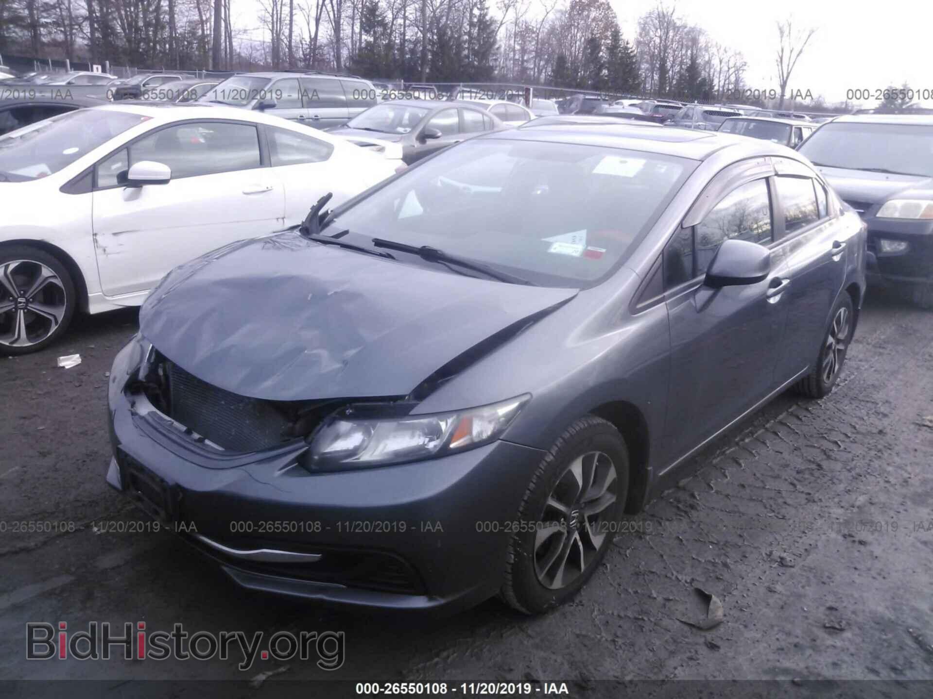 2013 HONDA CIVIC - VIN: 19XFB2F87DE220293 - Фото 2