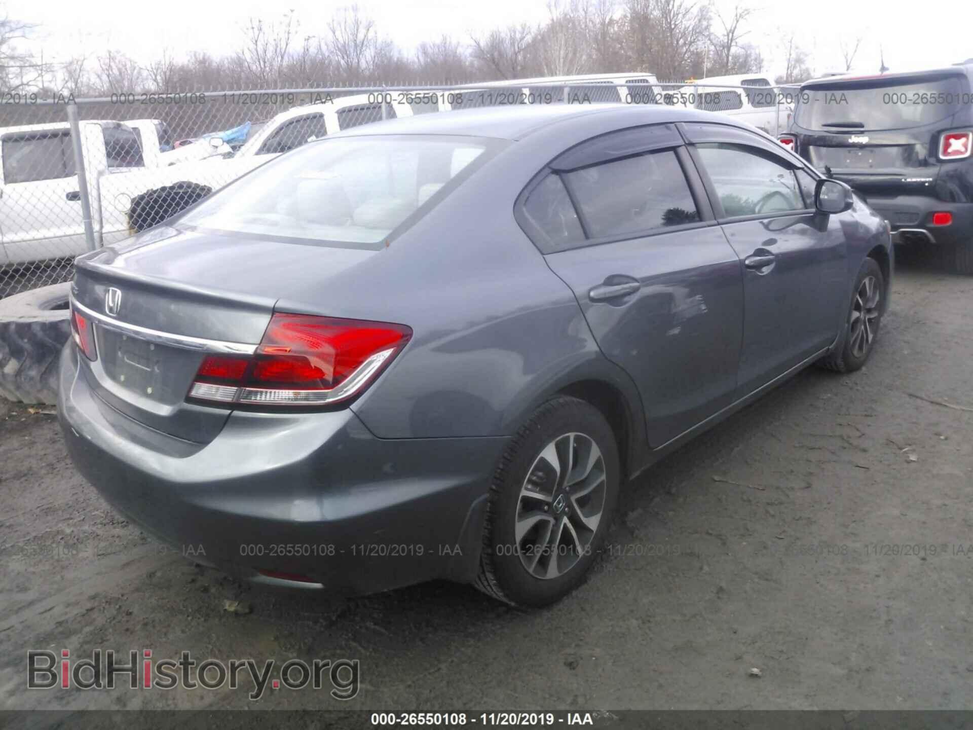 2013 HONDA CIVIC - VIN: 19XFB2F87DE220293 - Фото 4