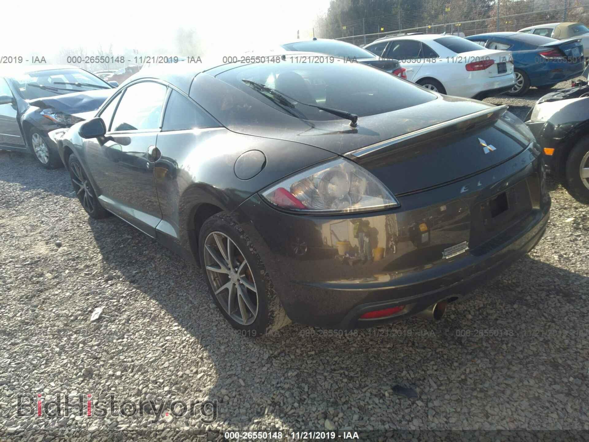 2012 MITSUBISHI ECLIPSE - VIN: 4A31K5DF0CE006380 - Фото 3