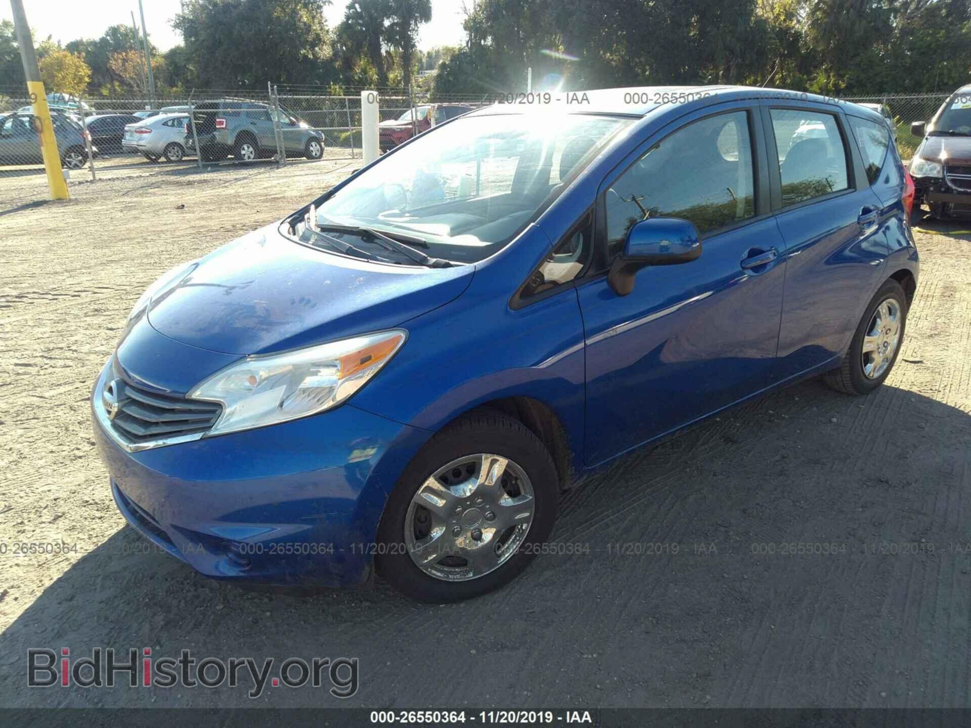 2014 NISSAN VERSA NOTE - VIN: 3N1CE2CP7EL398744 - Фото 2