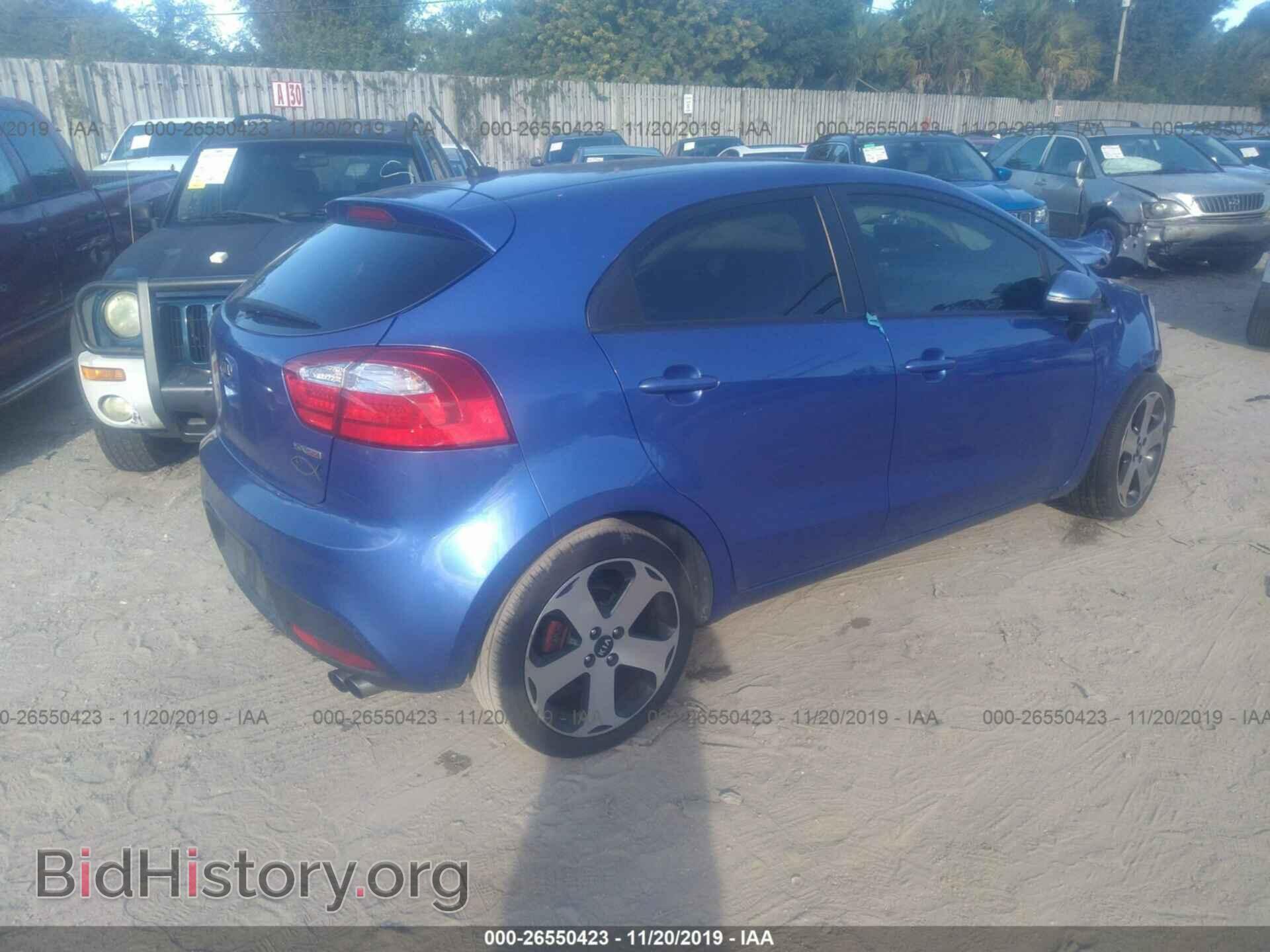 2012 KIA RIO - VIN: KNADN5A37C6089976 - Фото 4