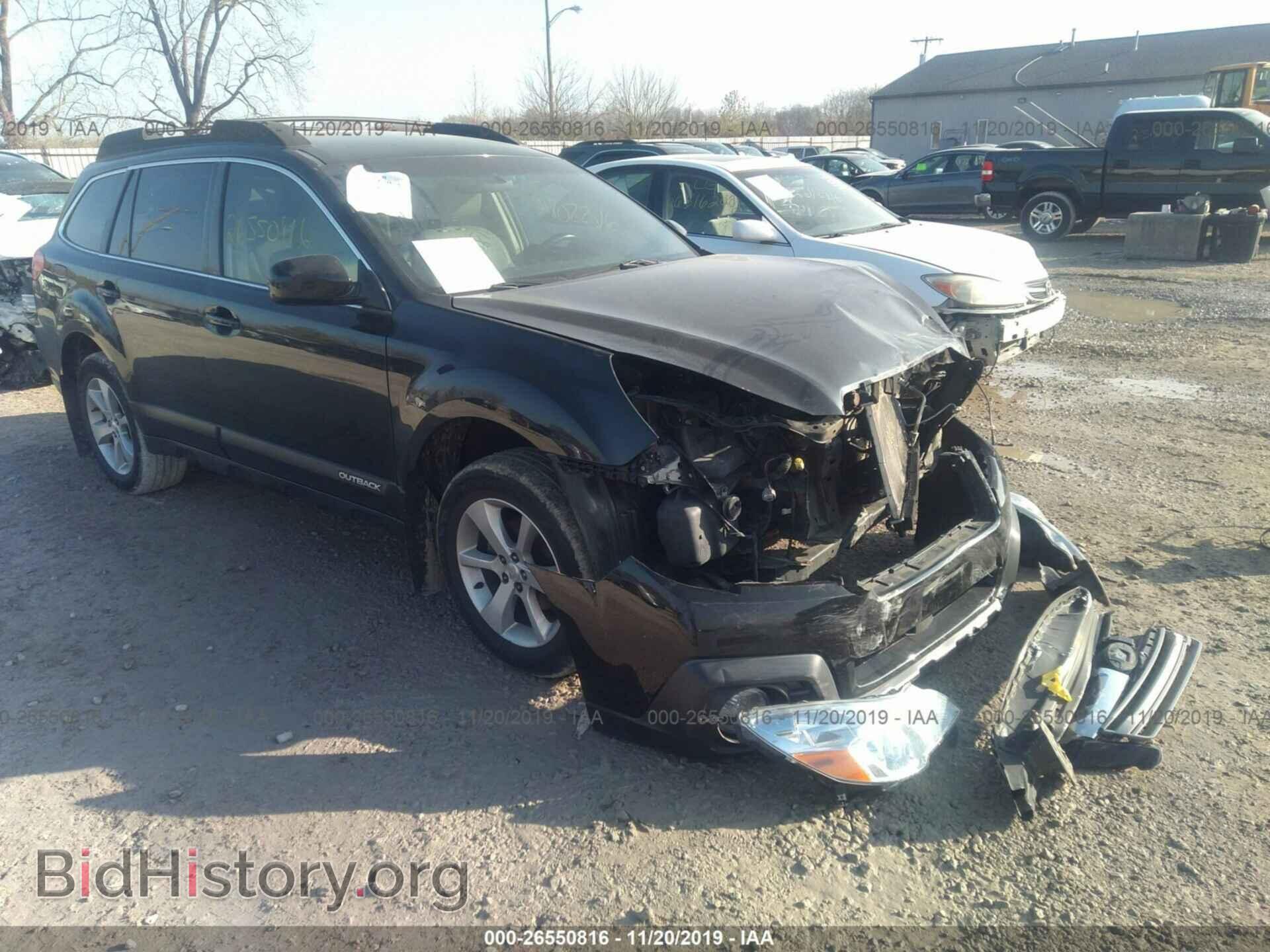 Фотография 4S4BRBKC7E3324792 - SUBARU OUTBACK 2014