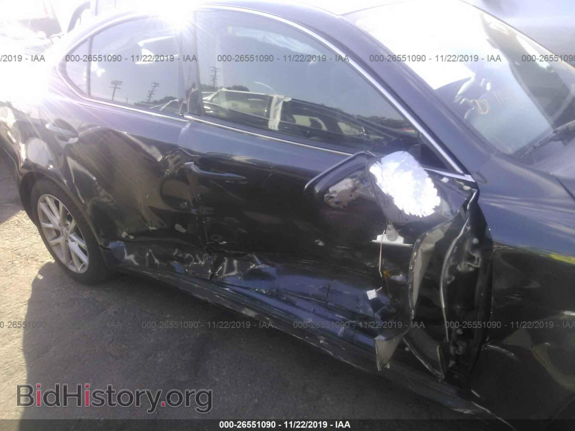 2011 LEXUS IS - VIN: JTHBF5C22B2100852 - Фото 6