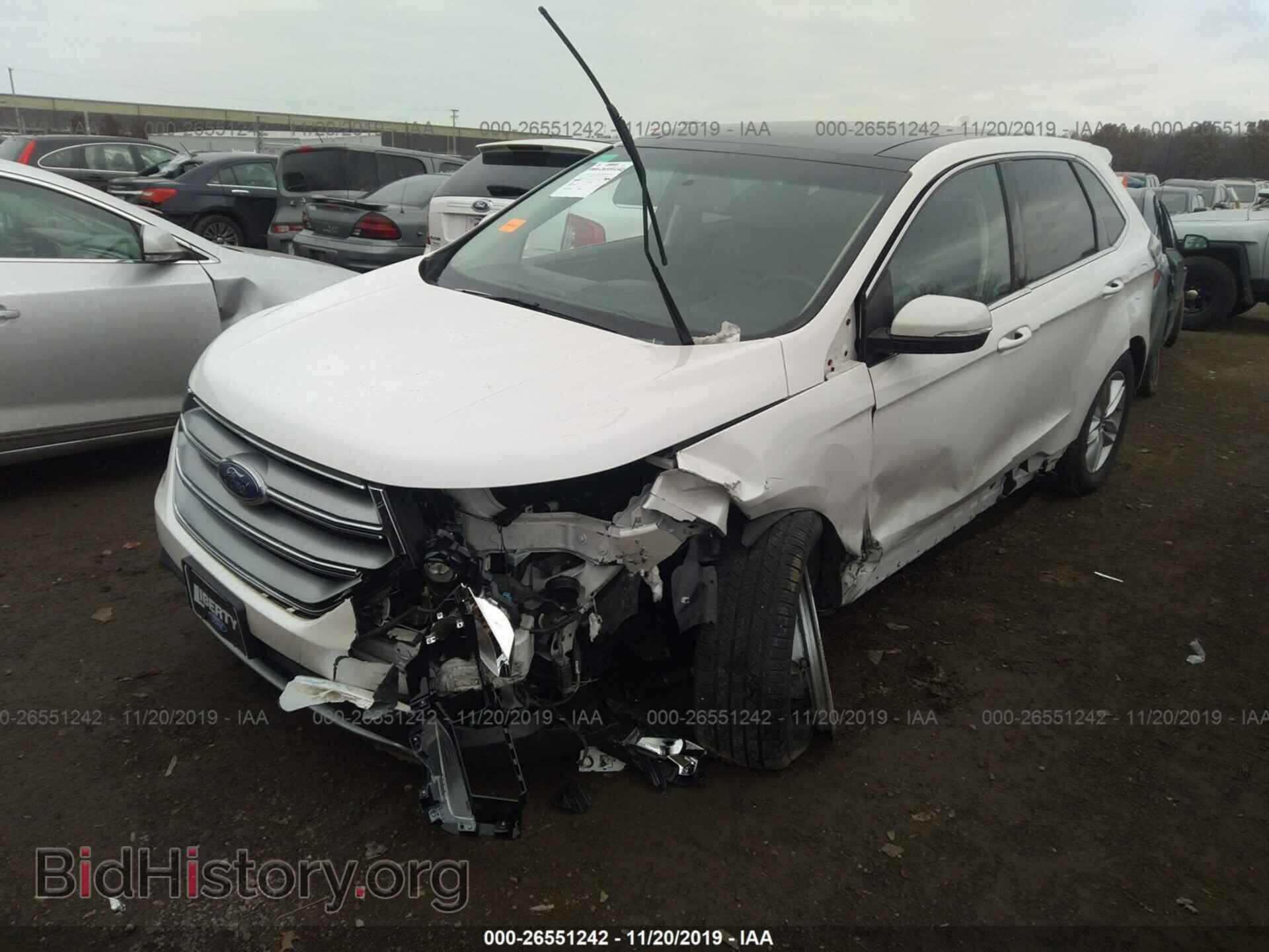 2017 FORD EDGE - VIN: 2FMPK4J84HBB15436 - Фото 2