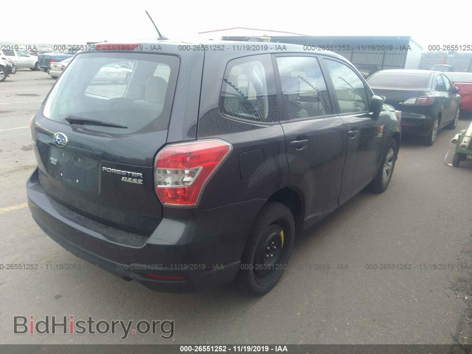 2014 SUBARU FORESTER - VIN: JF2SJAAC9EH510524 - Фото 4