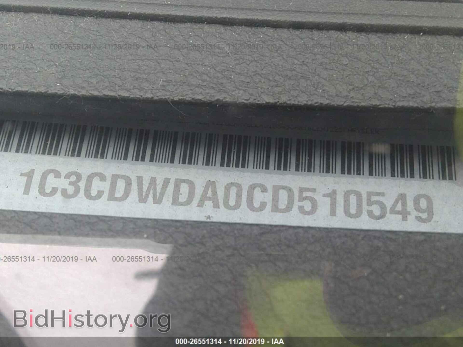 2012 DODGE CALIBER - VIN: 1C3CDWDA0CD510549 - Photo 9