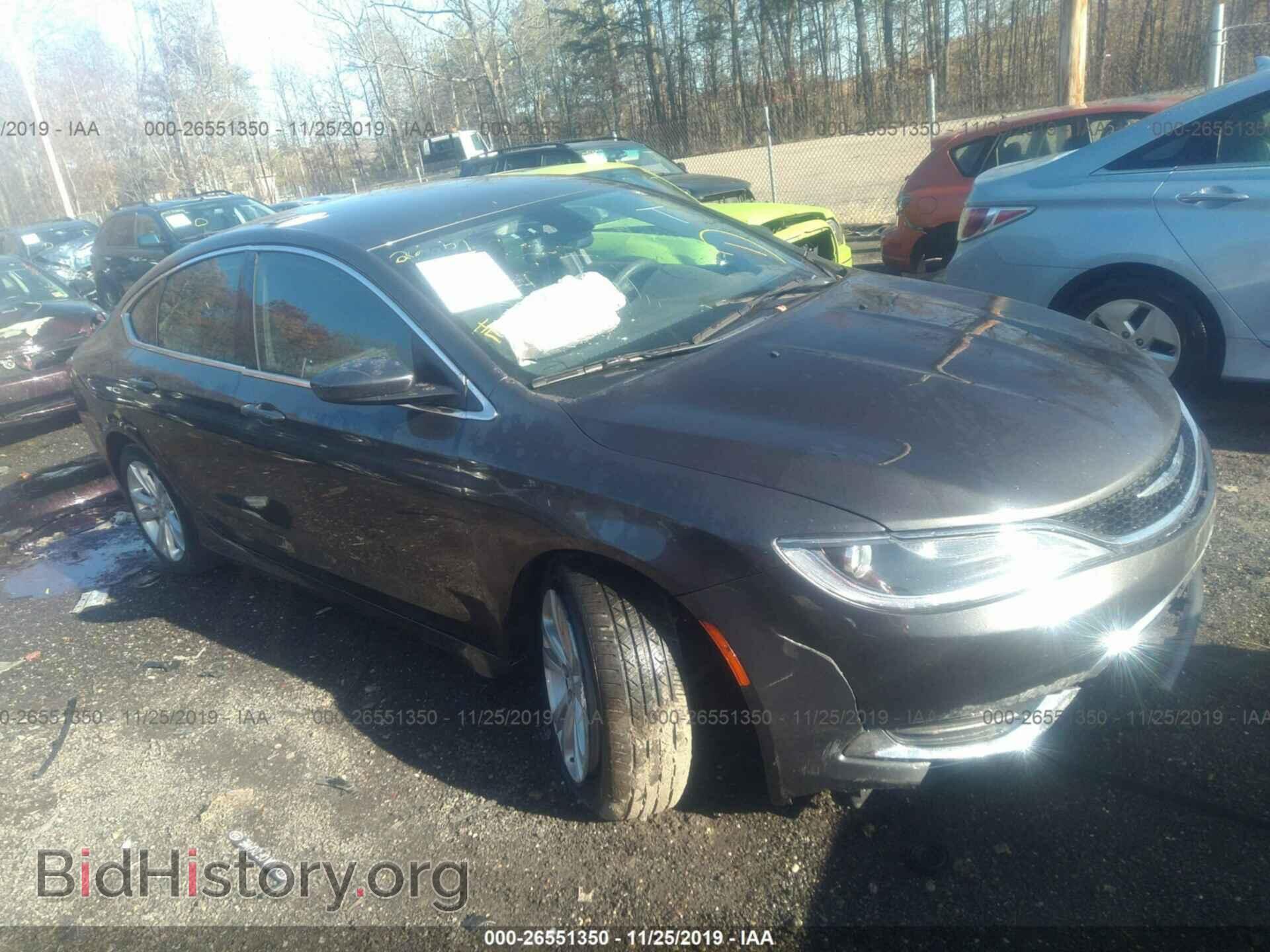 Photo 1C3CCCAB2GN168861 - CHRYSLER 200 2016