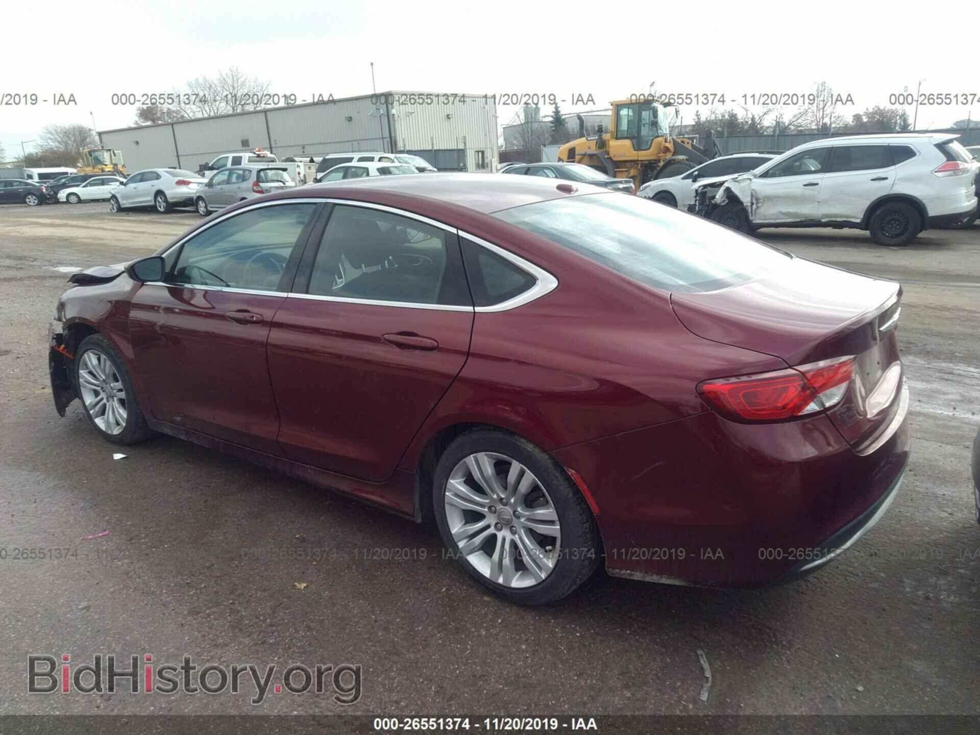 2015 CHRYSLER 200 - VIN: 1C3CCCAB9FN609674 - Photo 3