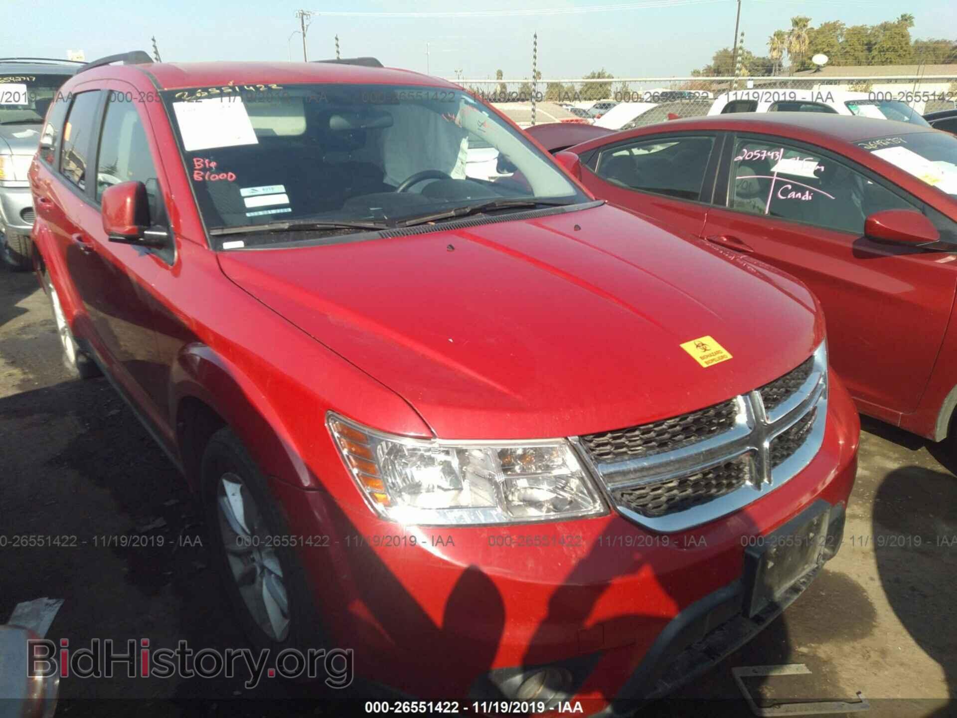 Фотография 3C4PDCBG4GT193877 - DODGE JOURNEY 2016