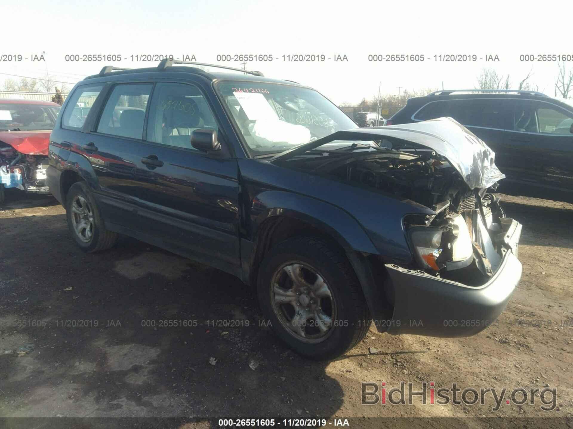 Photo JF1SG63695H753998 - SUBARU FORESTER 2005