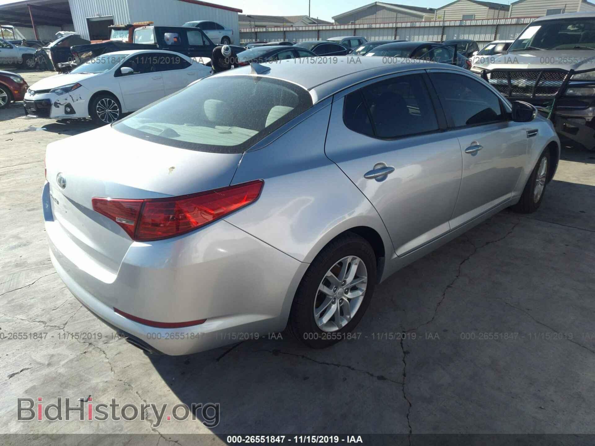 2013 KIA OPTIMA - VIN: KNAGM4A75D5331460 - Фото 4