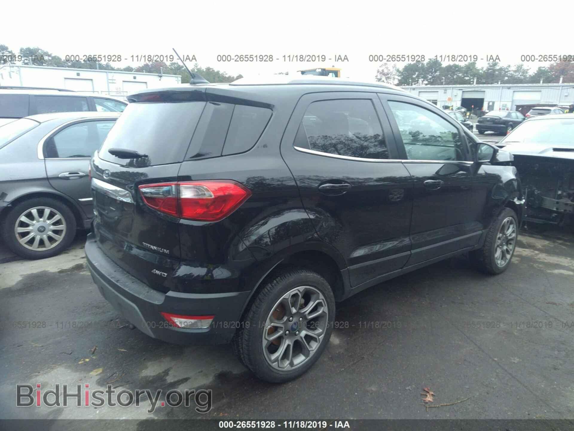2019 FORD ECOSPORT - VIN: MAJ6S3KL0KC260564 - Фото 4