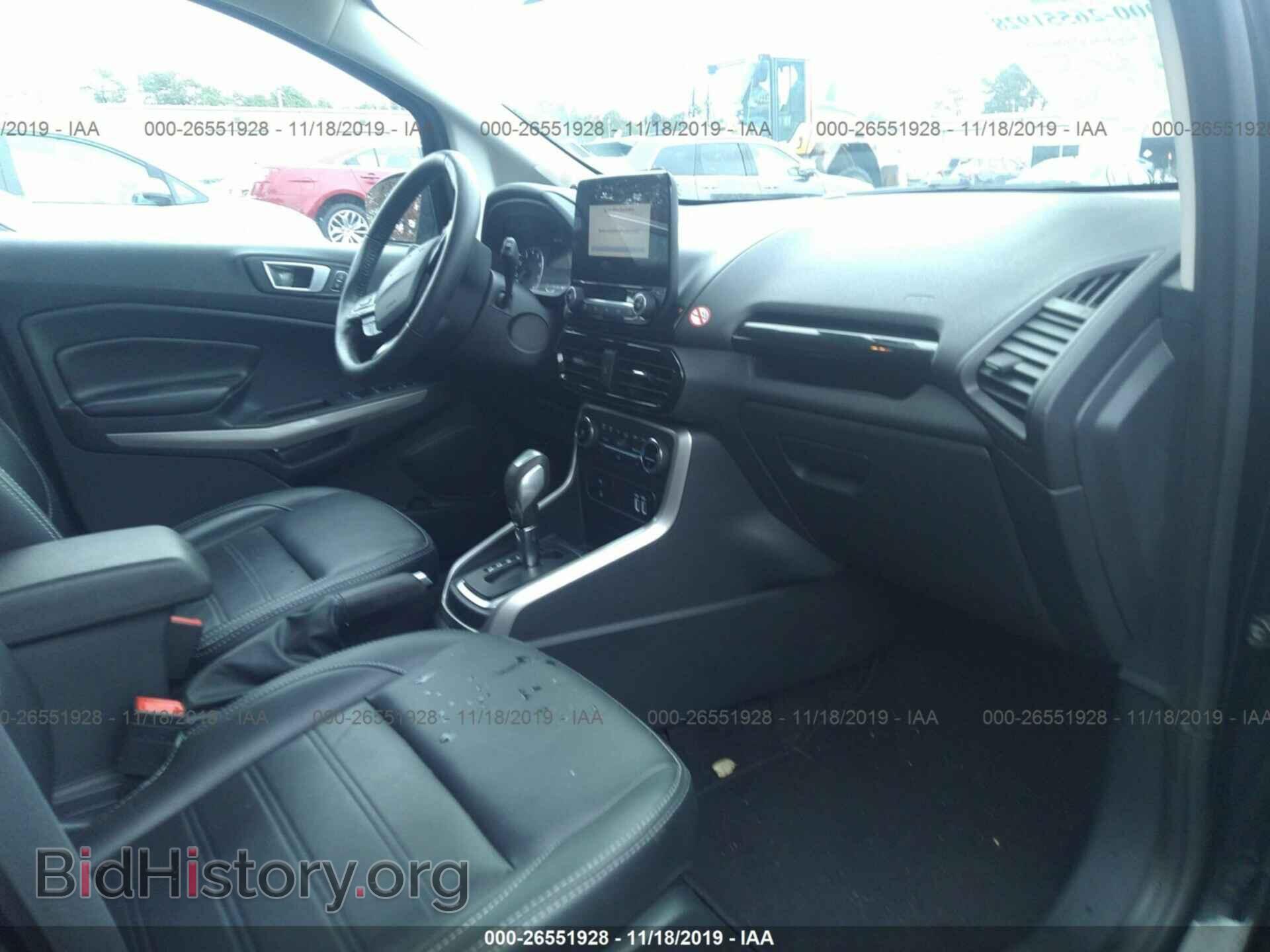 2019 FORD ECOSPORT - VIN: MAJ6S3KL0KC260564 - Фото 5