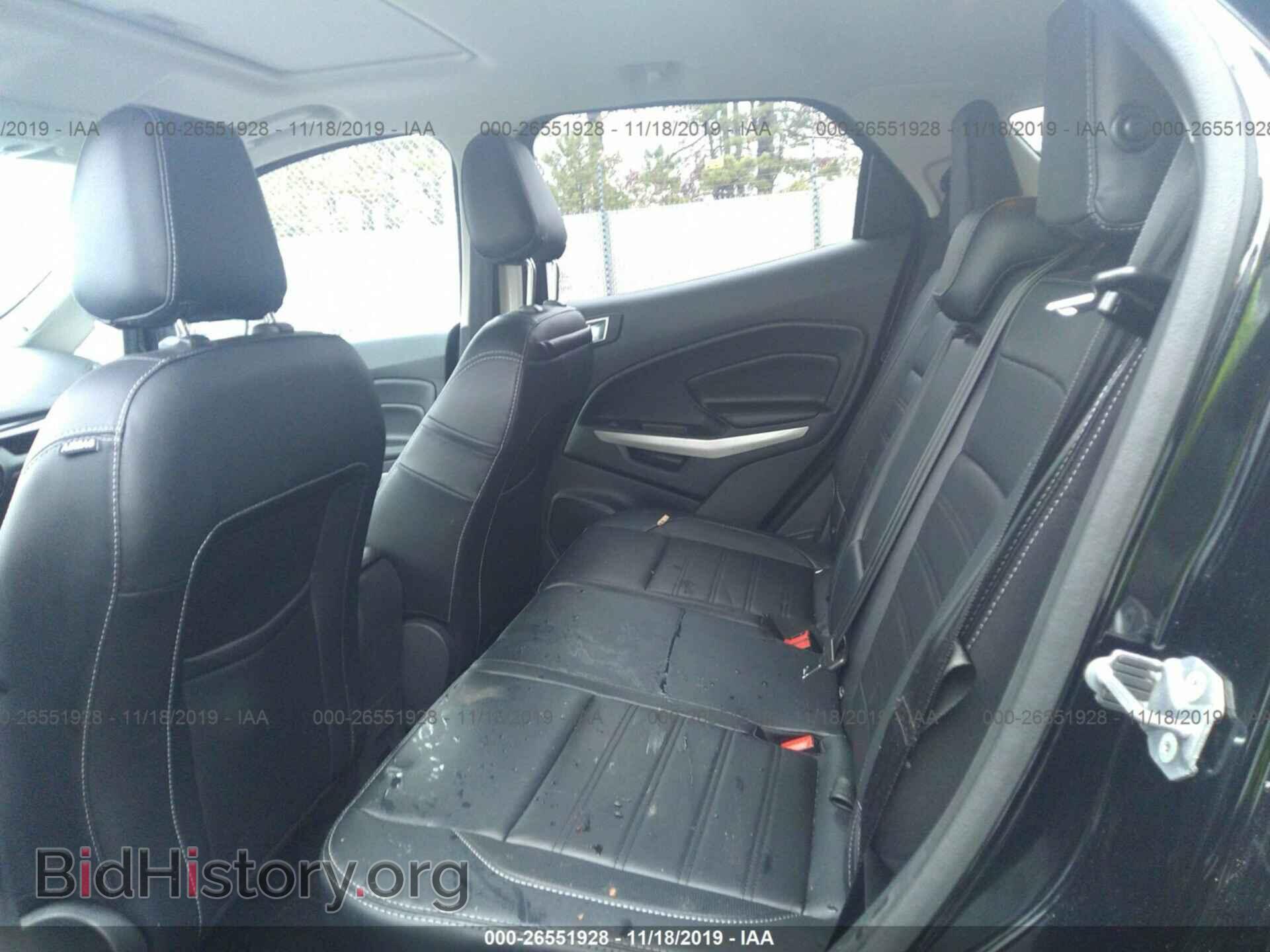 2019 FORD ECOSPORT - VIN: MAJ6S3KL0KC260564 - Фото 8
