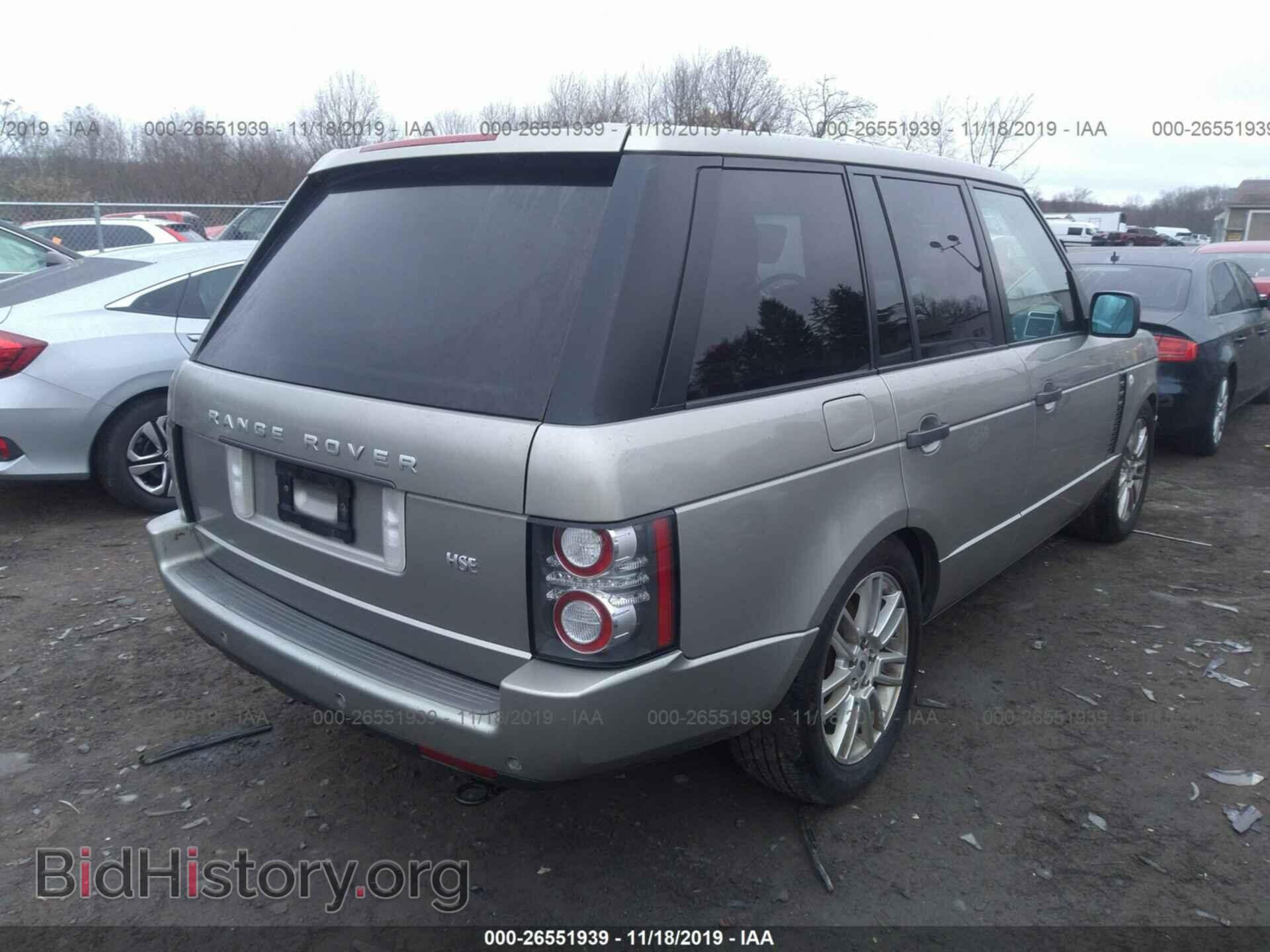 2011 LAND ROVER RANGE ROVER - VIN: SALME1D40BA332385 - Фото 4