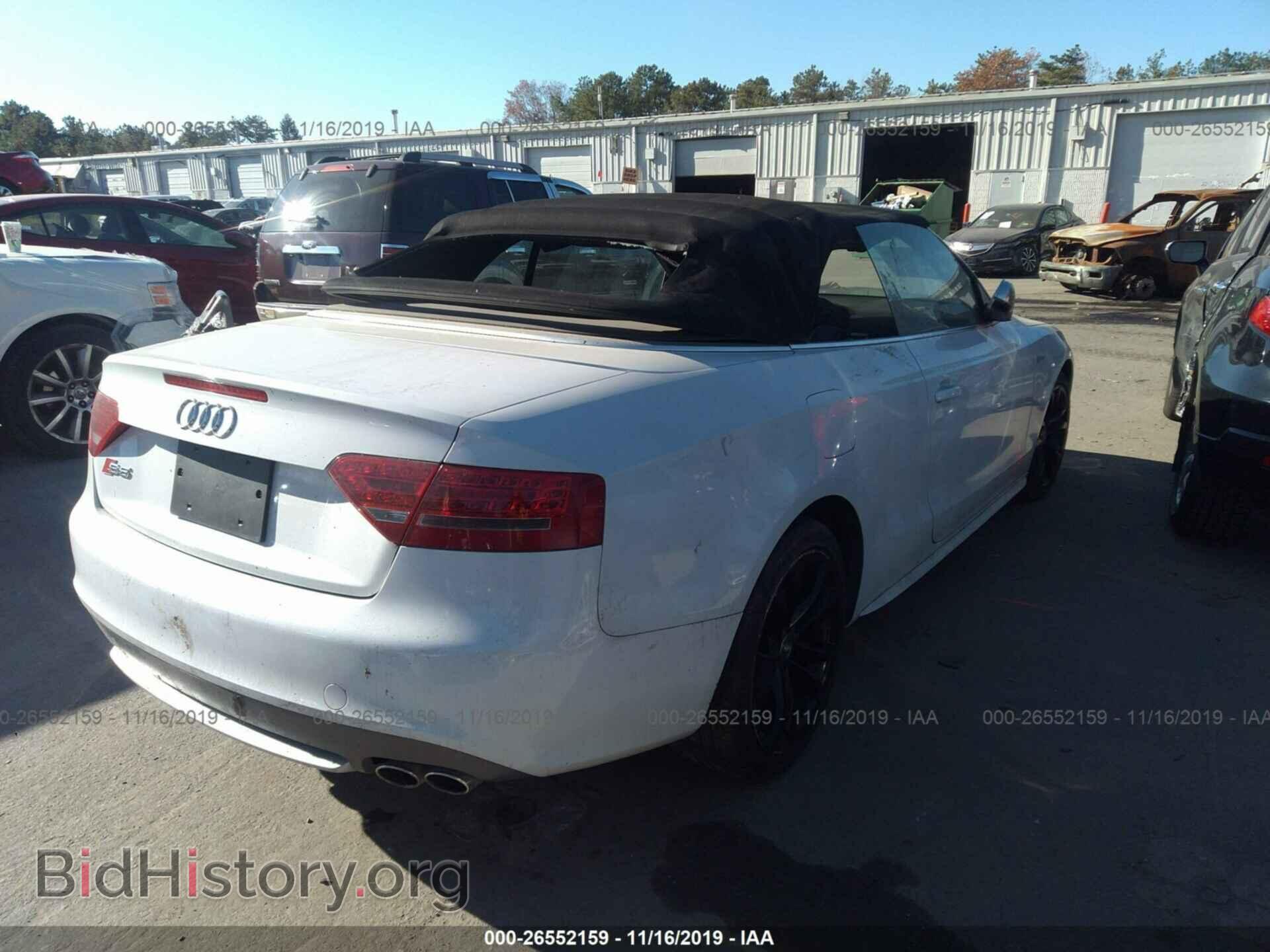 2012 AUDI S5 - VIN: WAUCGAFH1CN002517 - Фото 4