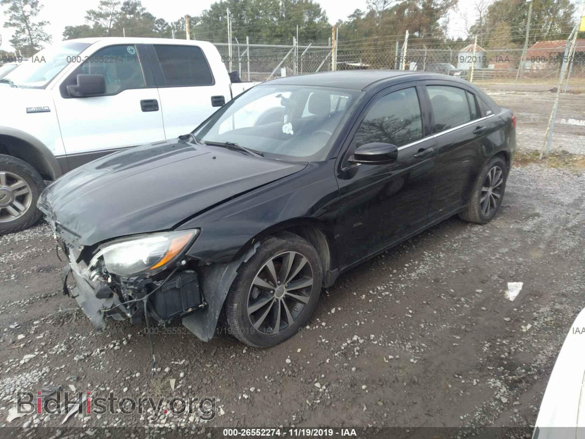 2012 CHRYSLER 200 - VIN: 1C3CCBBG5CN250274 - Фото 2