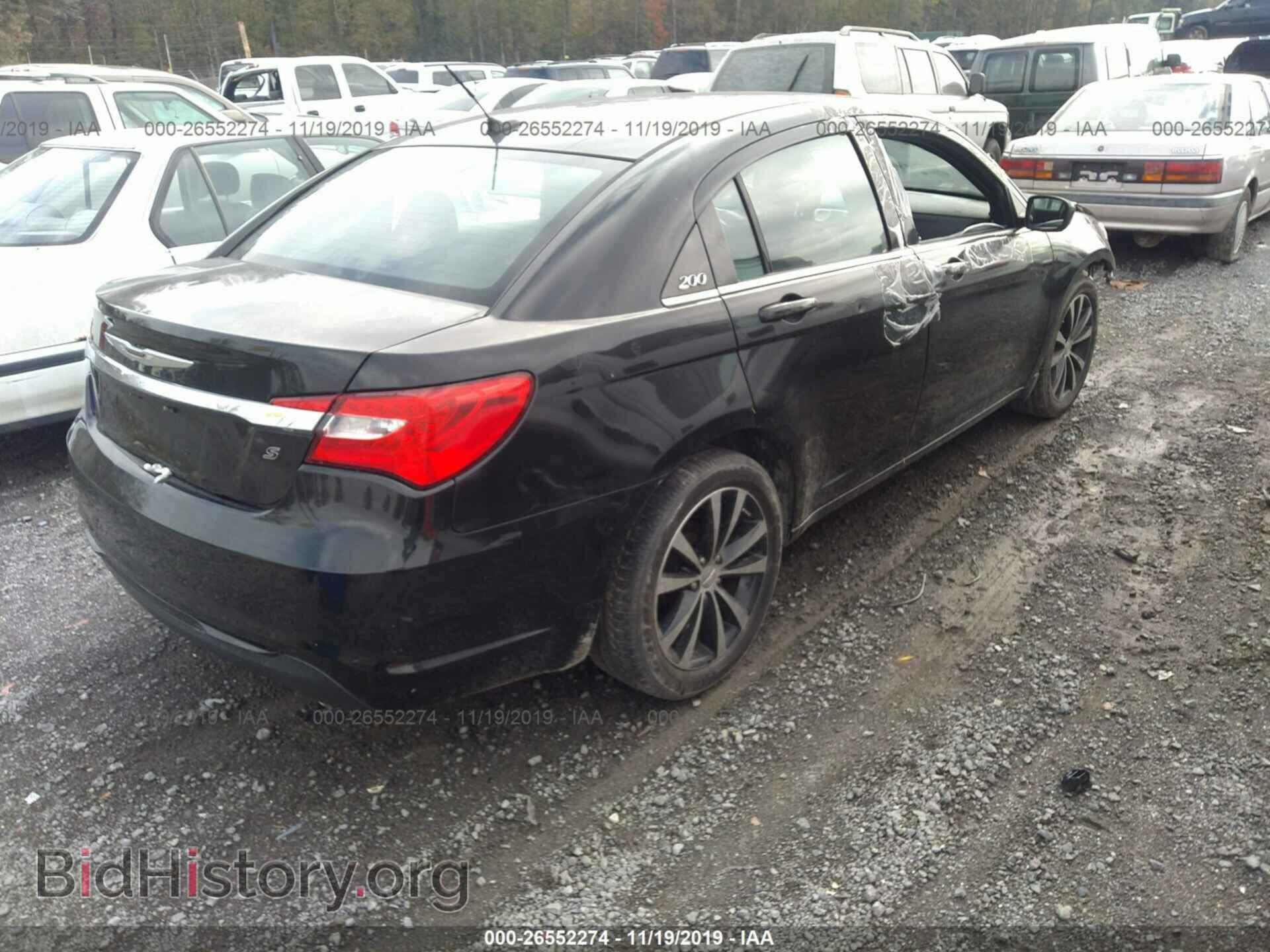 2012 CHRYSLER 200 - VIN: 1C3CCBBG5CN250274 - Фото 4