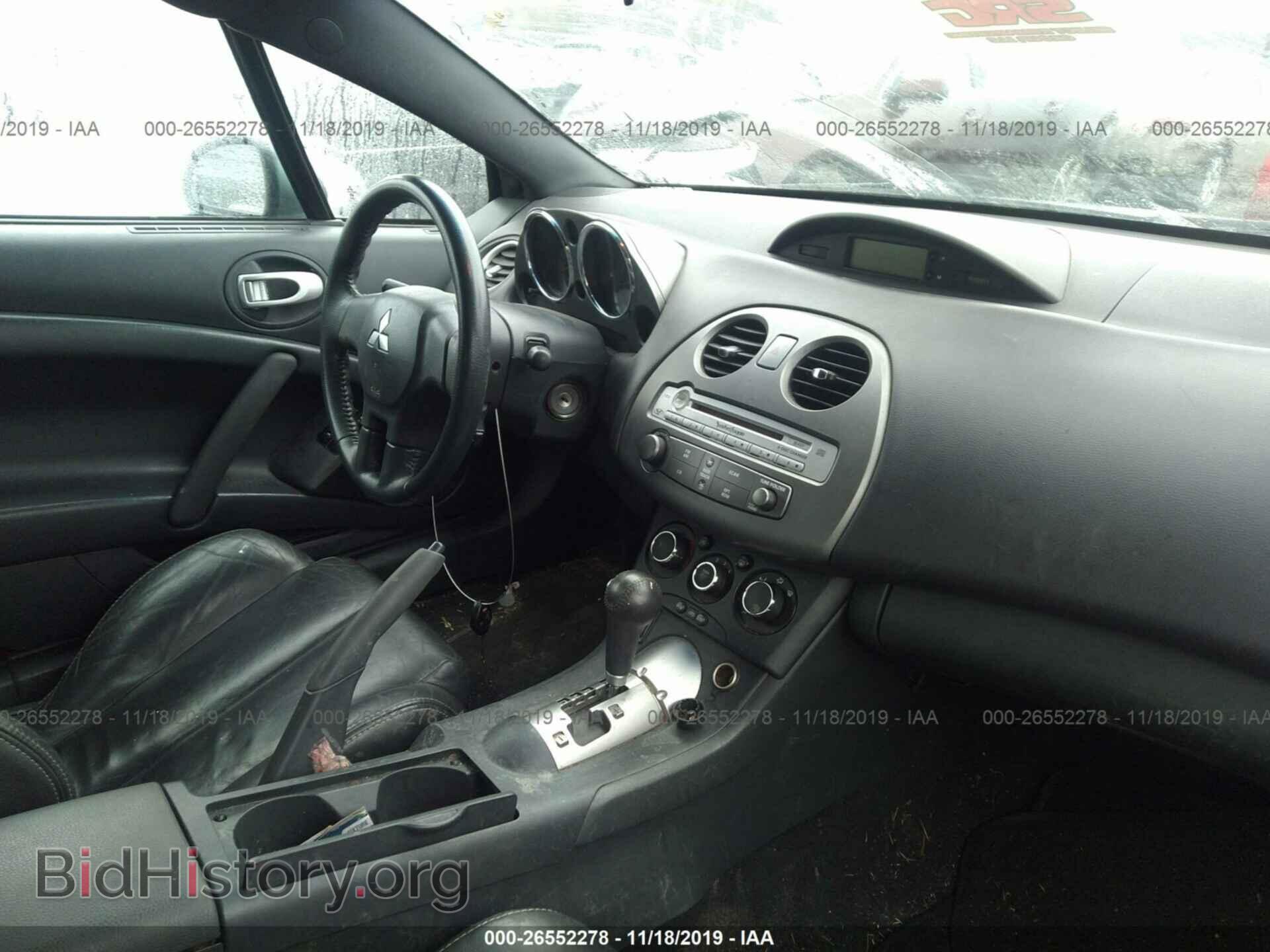 2007 MITSUBISHI ECLIPSE - VIN: 4A3AL25F87E001122 - Фото 5