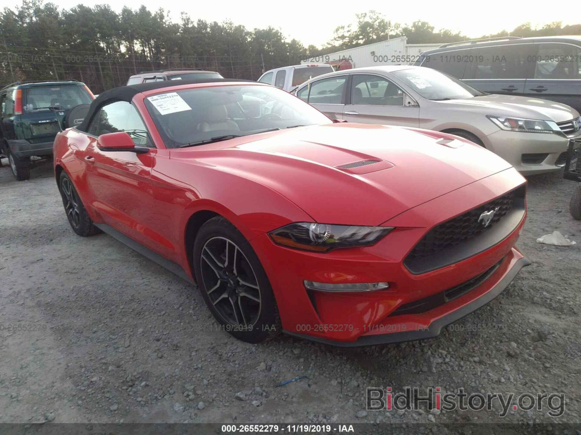 Photo 1FATP8UH2K5162277 - FORD MUSTANG 2019