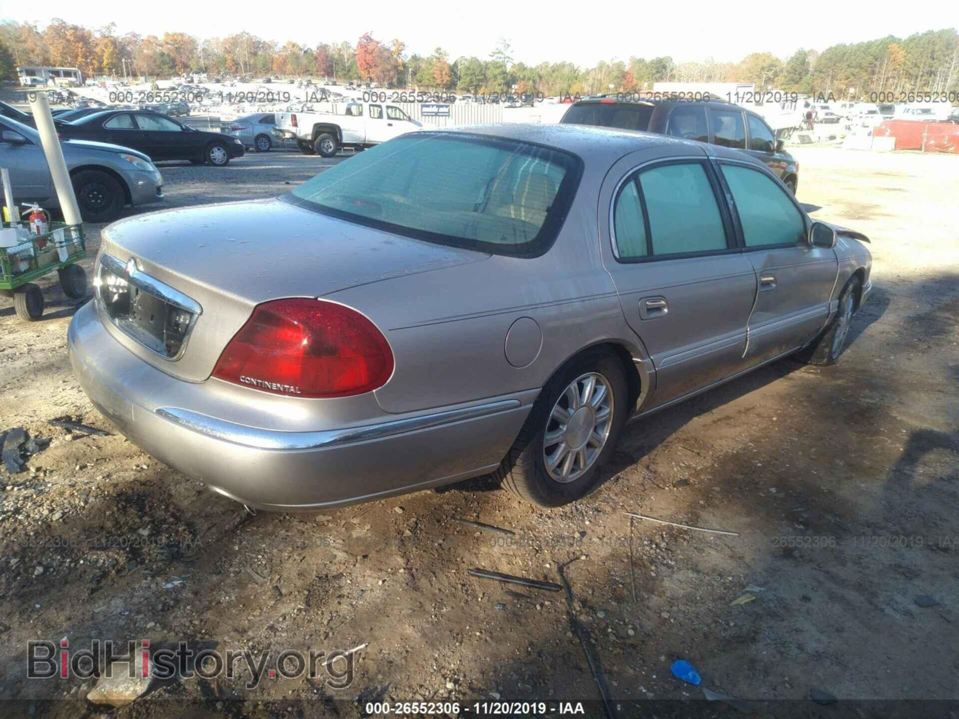 2002 LINCOLN CONTINENTAL - VIN: 1LNHM97V32Y680635 - Photo 4
