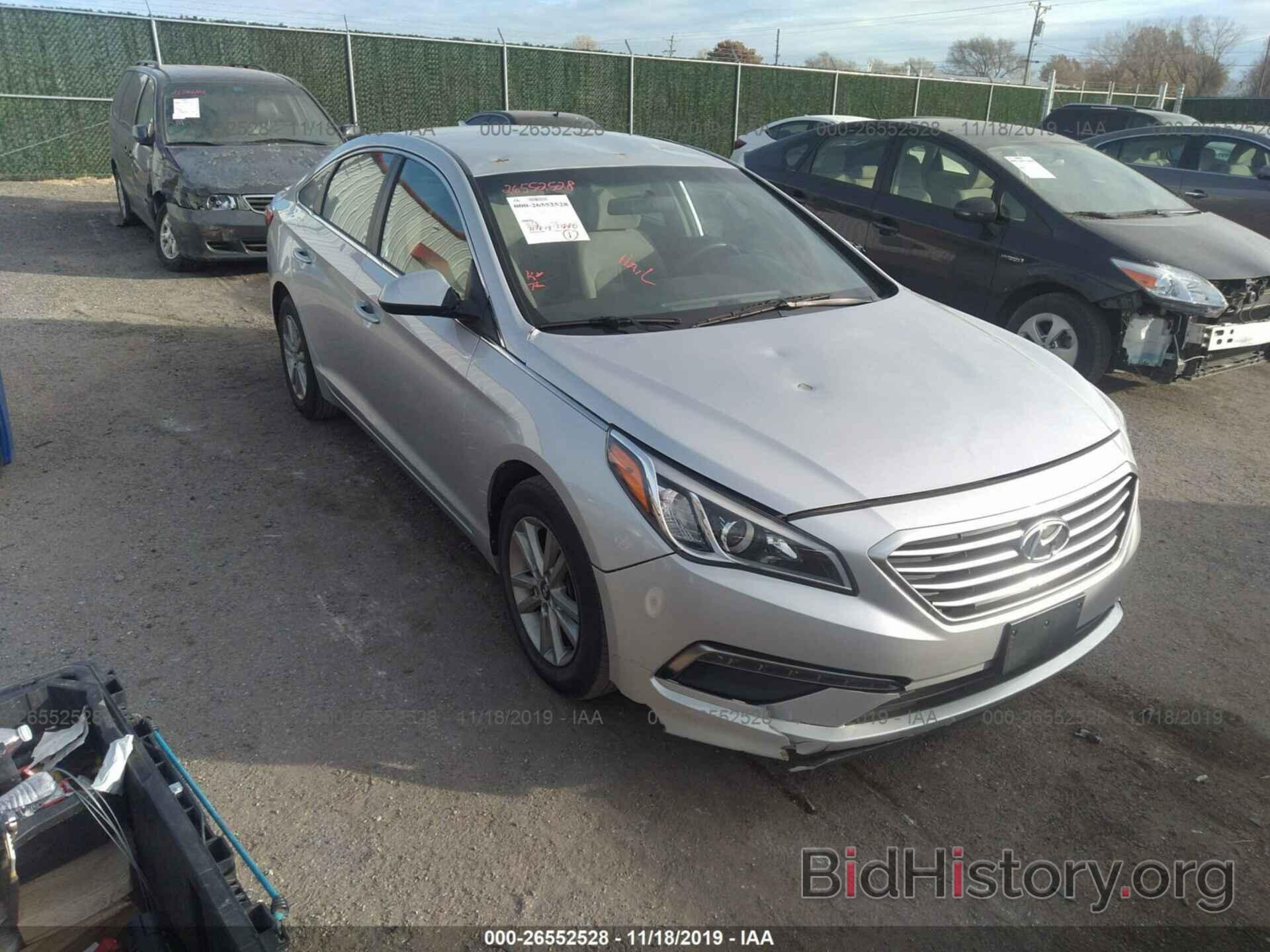 Фотография 5NPE24AF3FH213353 - HYUNDAI SONATA 2015