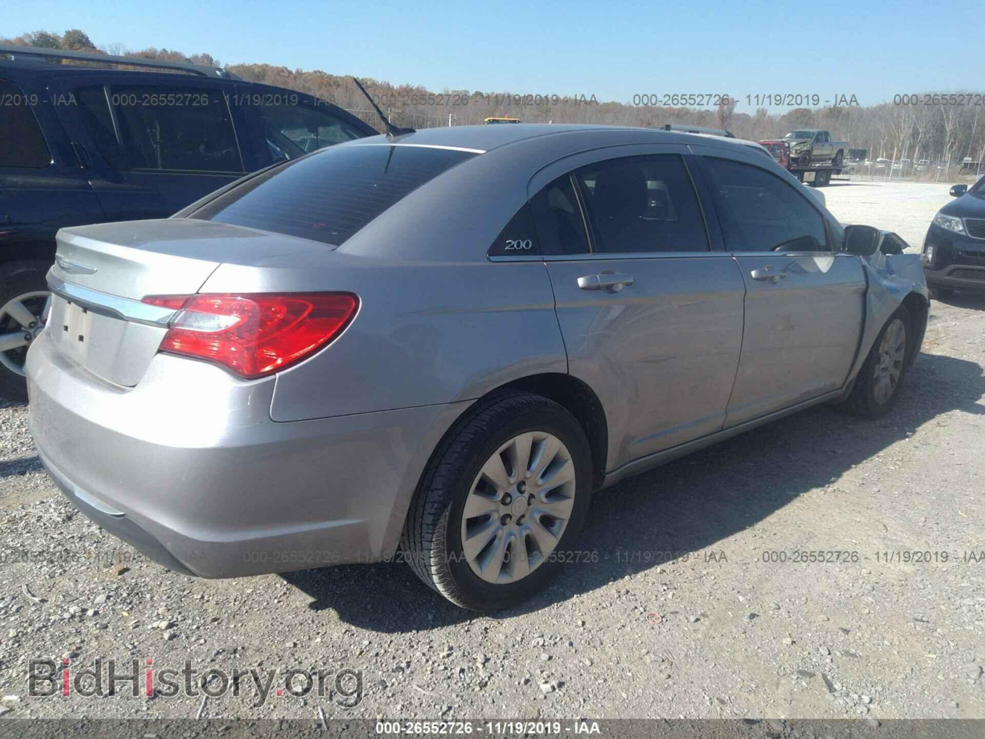 2014 CHRYSLER 200 - VIN: 1C3CCBAB4EN170764 - Фото 4
