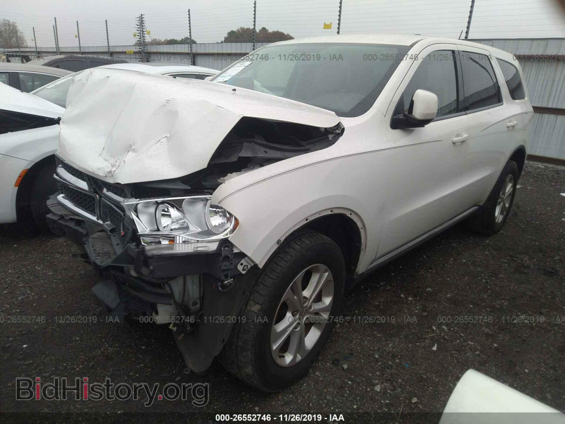 2012 DODGE DURANGO - VIN: 1C4RDHAG2CC336001 - Фото 2